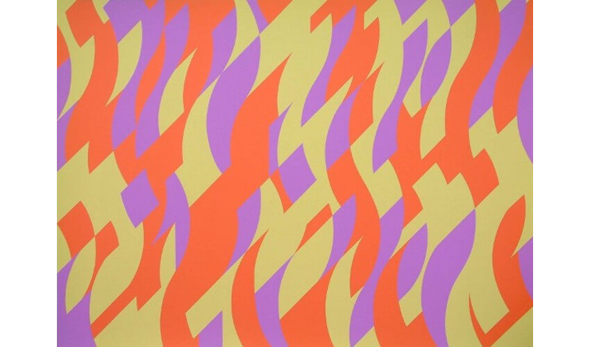 Bridget Riley artwork