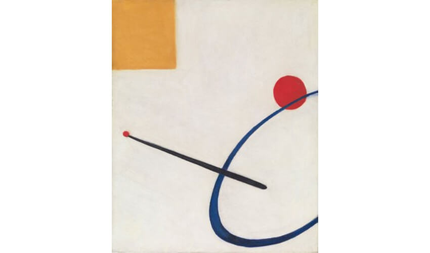 Untitled abstract painting Alexander Calder