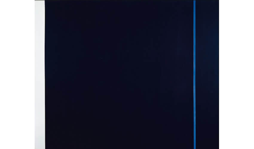 Barnett Newman Midnight Blue