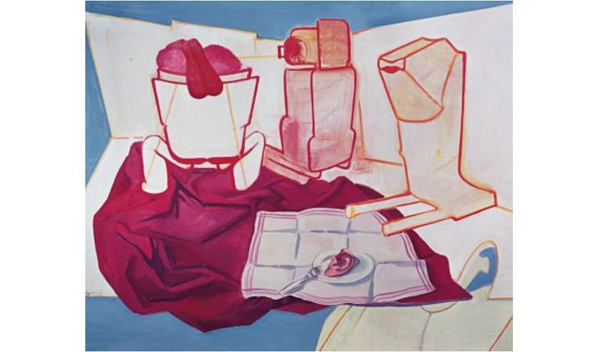 Maria Lassnig painting