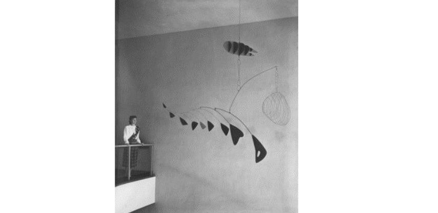 new works by american artist alexander calder at museum in paris and new york