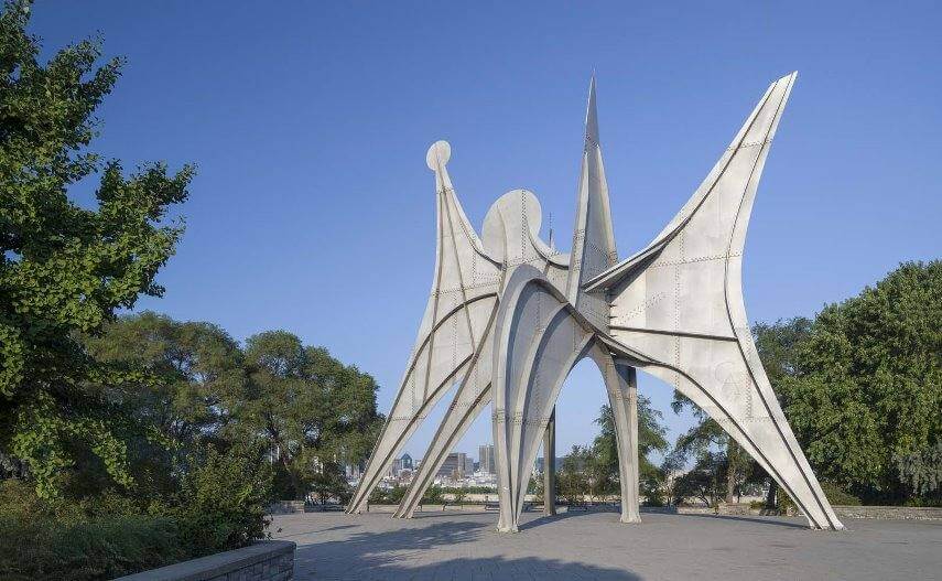 new works by american sculptor alexander calder born in 1898