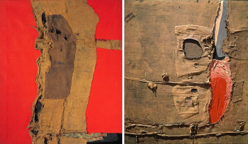 alberto burri 2015 retrospective on view at new york guggenheim museum