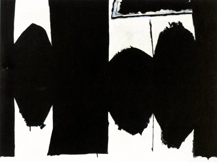Painting by artist Robert Motherwell