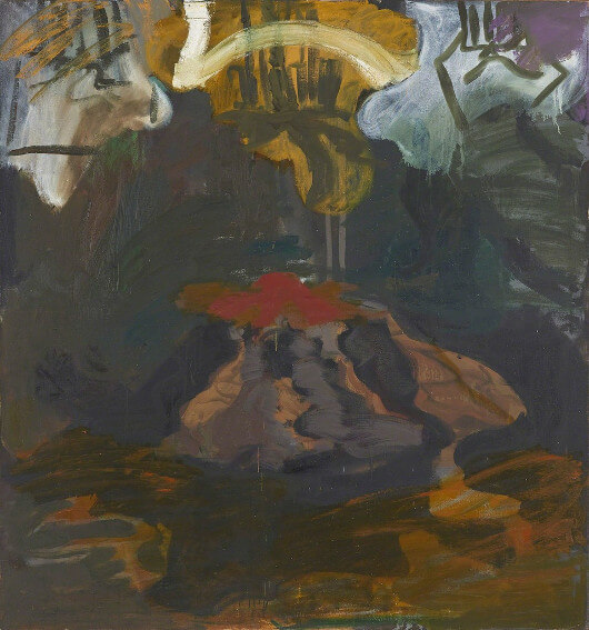 Per Kirkeby untitled painting