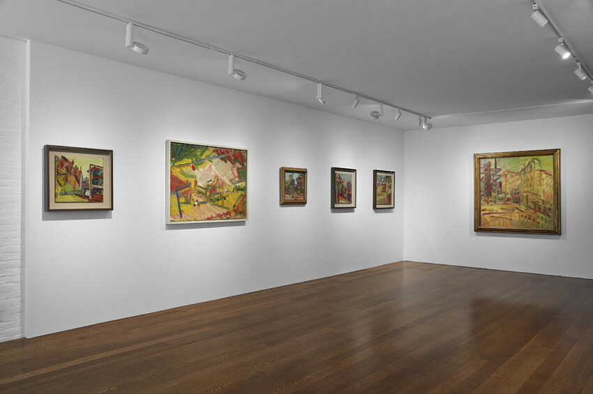 Frank Auerbach’s Landscapes and Portraits in New York | Ideelart