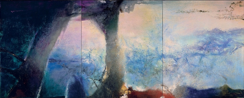 Zao Wou-Ki new painting collection at French Museum of Modern Art