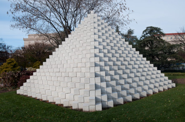 Sol LeWitt Four-Sided Pyramid