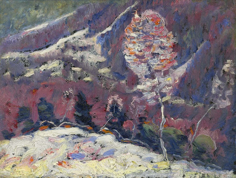 Marsden Hartley Landscape, Song of Winter Series