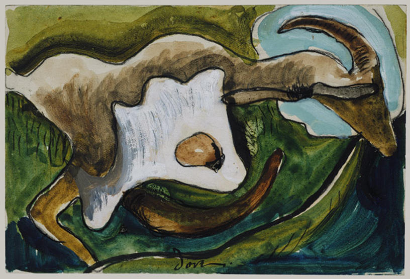 arthur dove goat painting