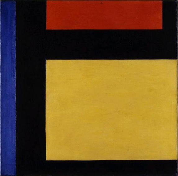 Theo van Doesburg Counter composition X