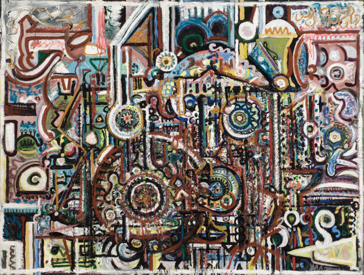 Richard Pousette-Dart Untitled painting