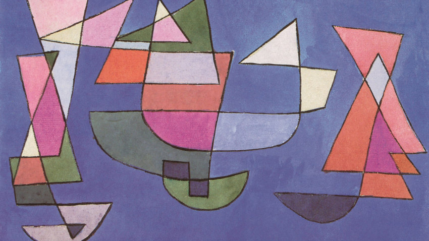 Paul Klee Sailing Boats painting