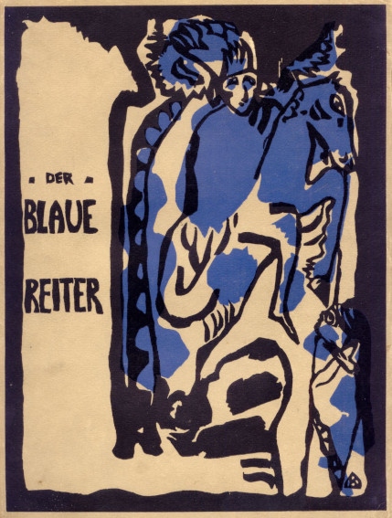 Wassily Kandinsky Cover of Der Blaue Reiter almanac