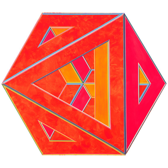 Alvin Loving Septehedron 34 painting