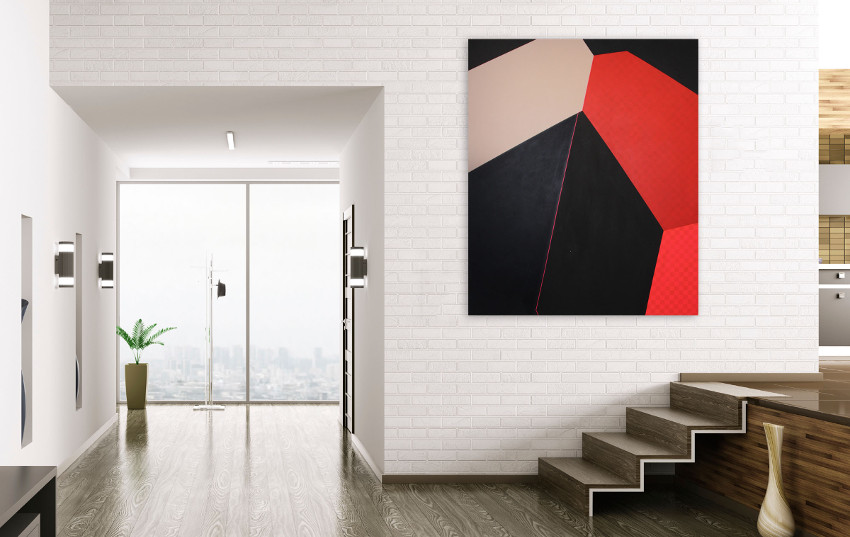 What Large Abstract Paintings Can Do For An Interior Space