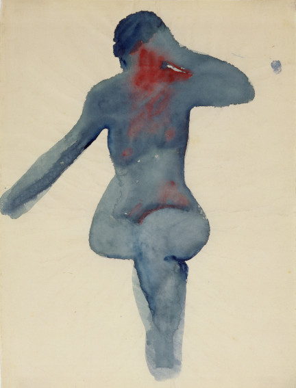 Georgia O Keeffe Nude Series VIII drawing