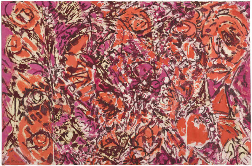 Lee Krasner Icarus painting