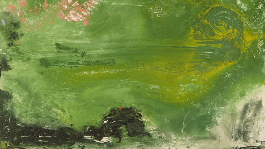 Helen Frankenthaler Overture painting