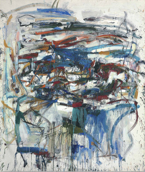 Joan Mitchell Untitled painting