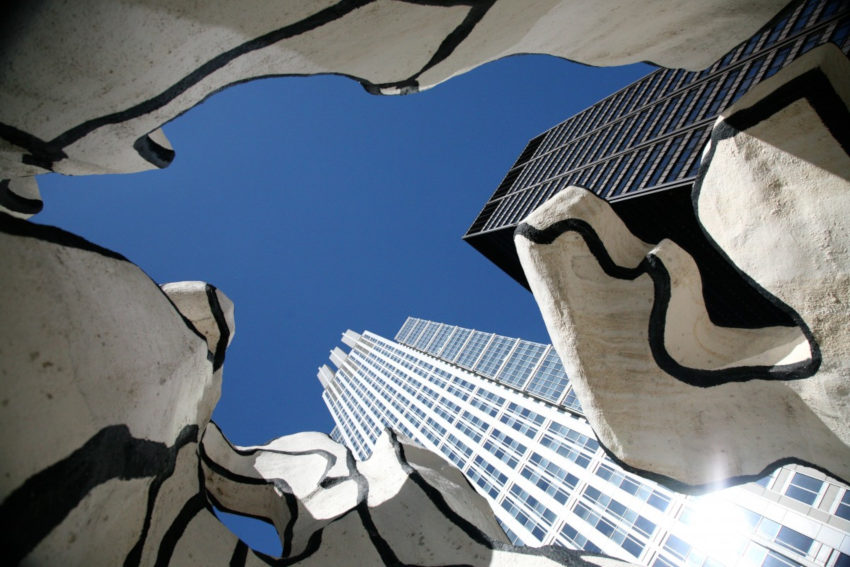 Jean Dubuffet Monument With Standing Beast sculpture