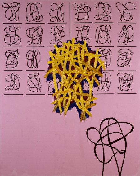 Jonathan Lasker Spiritual Etiquette painting