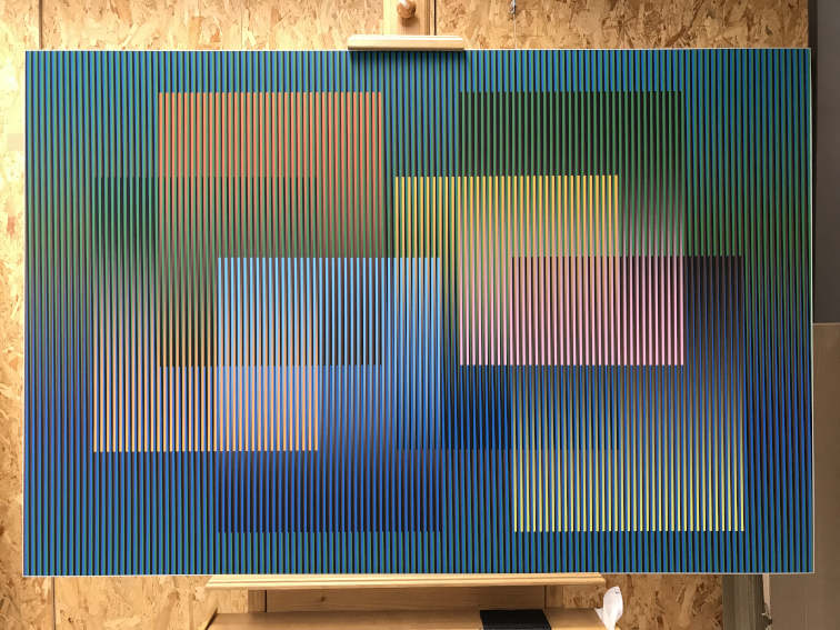 Carlos Cruz-Diez studio