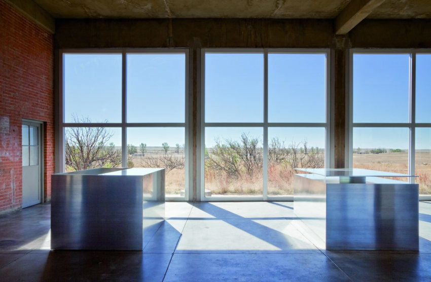 Donald Judd 100 untitled works in mill aluminum, 1982-1986