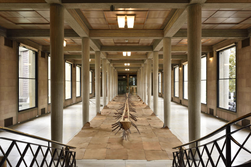 Giuseppe Penone Matrice di Linfa Exhibition view