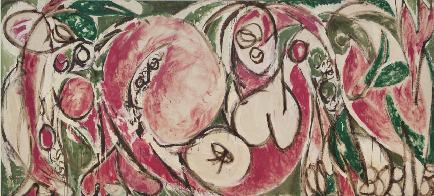 Lee Krasner The Seasons painting