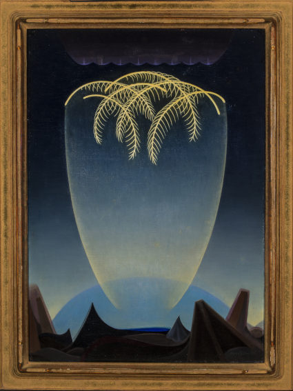 Agnes Pelton Messengers painting