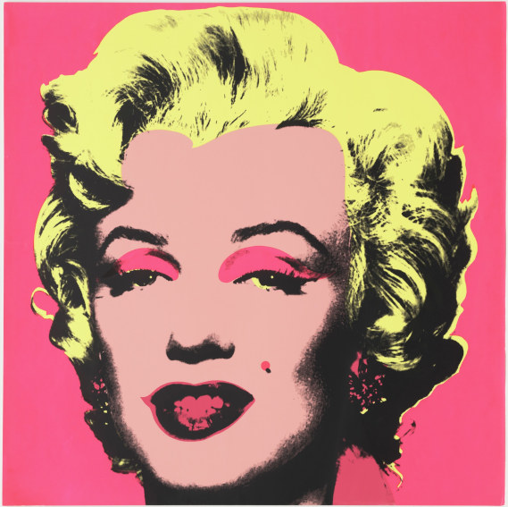 Andy Warhol Marilyn Monroe screenprint