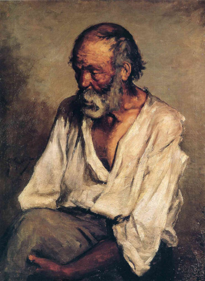 Pablo Picasso The Old Fisherman painting