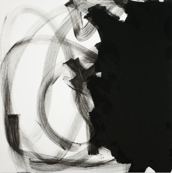 abstract art black and white drawings