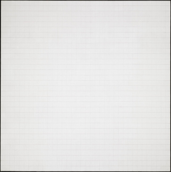 Agnes Martin Morning painting