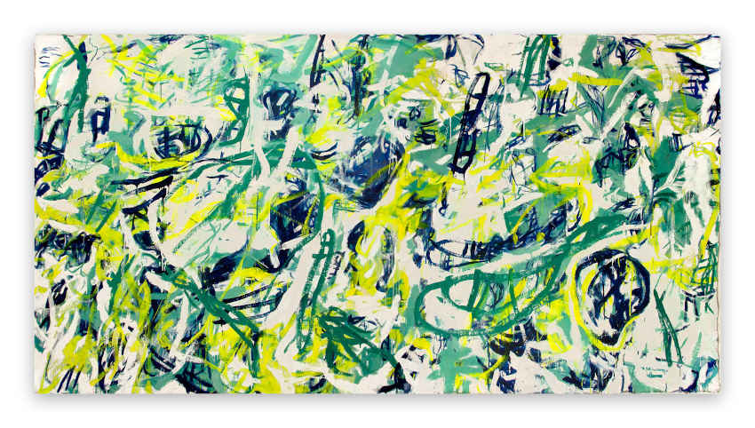 Paint Your Abstract Art Collection Green Ideelart