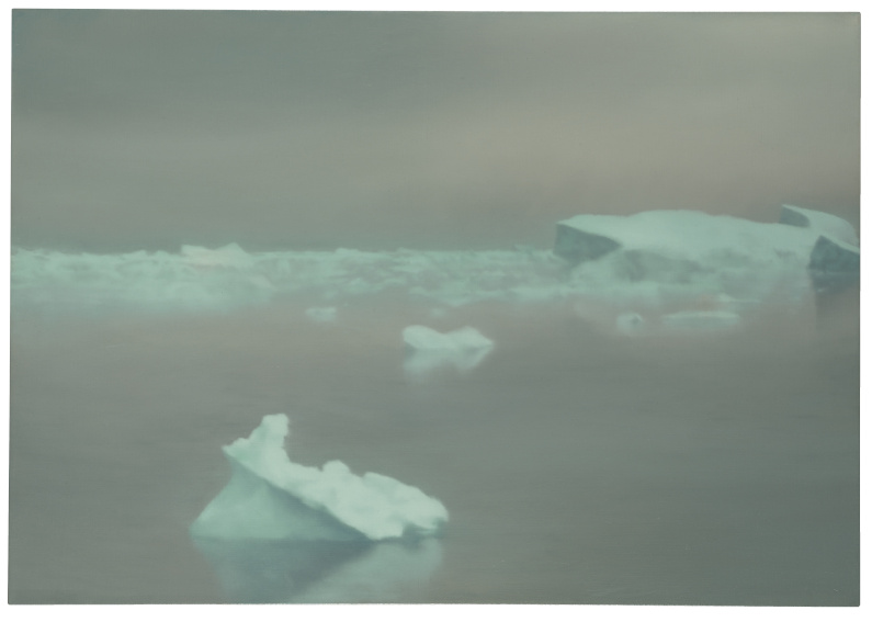 Gerhard Richter ice painting