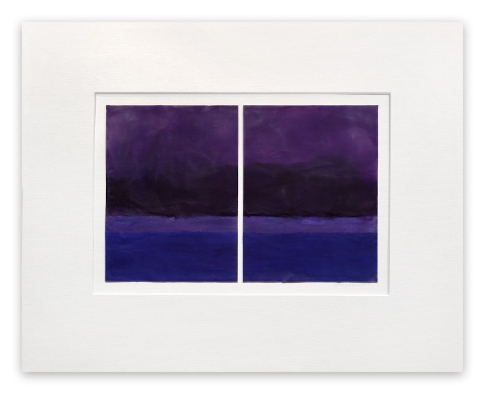 Janise Yntema Egyptian Violet painting