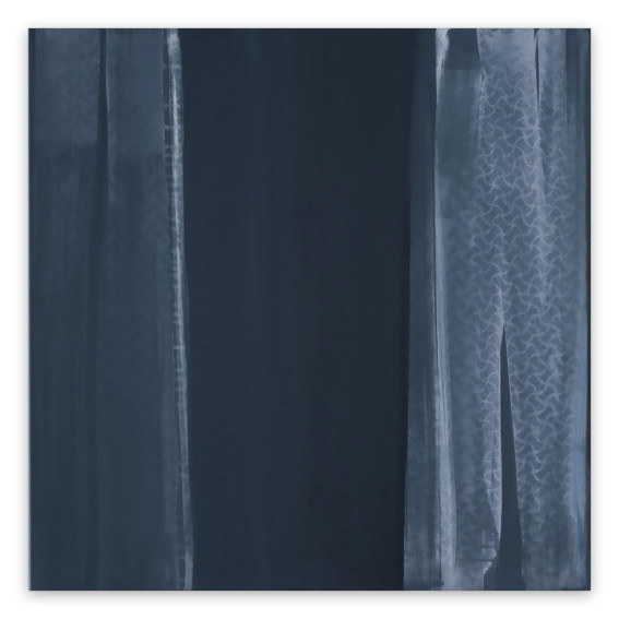 Marcy Rosenblat Gray Curtain Wall painting