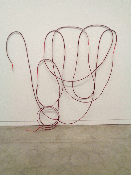 Sheela Gowda Untitled 1997 installation