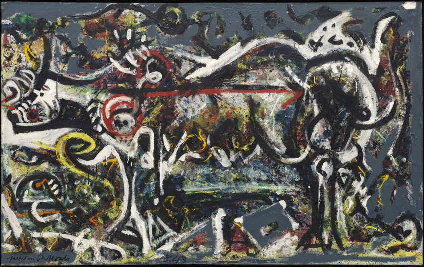 The Guggenheim Presents Jackson Pollock's Mural Ideelart