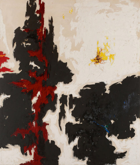 Clyfford Still most expensive abstract artwork 2020