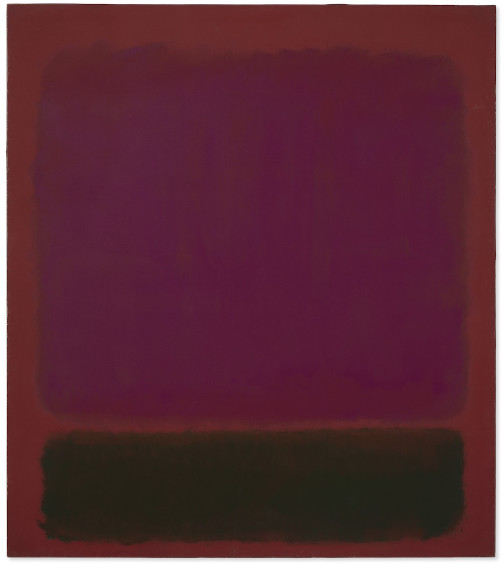 Mark Rothko Untitled painting most expensive abstract artworks 2020