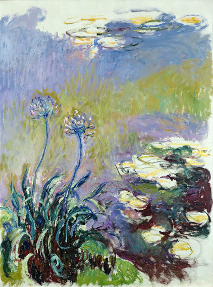 Claude Monet Les Agapanthes 1916-1919