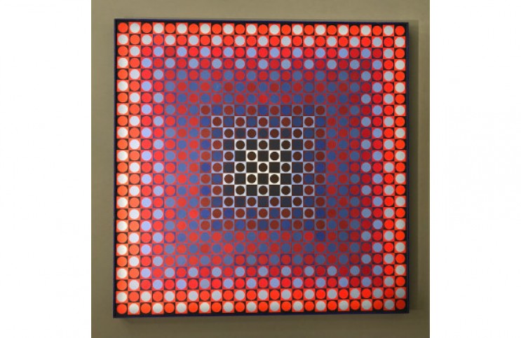 Victor Vasarely's Shaping Forms at Centre Pompidou Paris