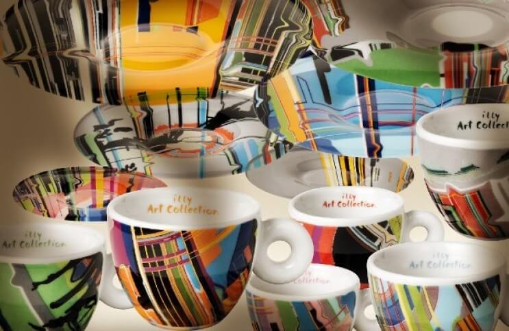 illy Art Collection: contemporary art coffee cups